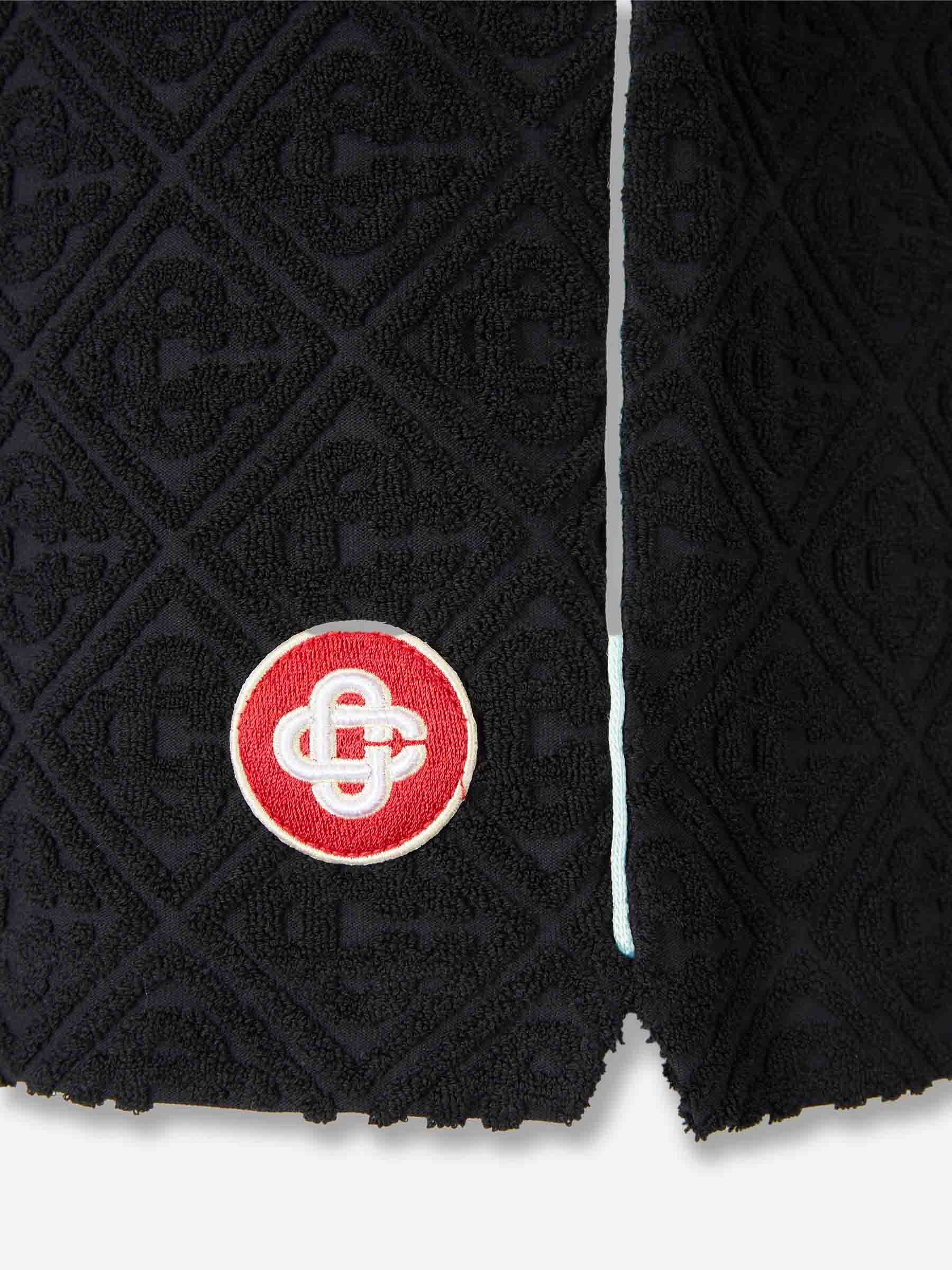 MONOGRAM TOWELLING BERMUDA SHORTS - 5