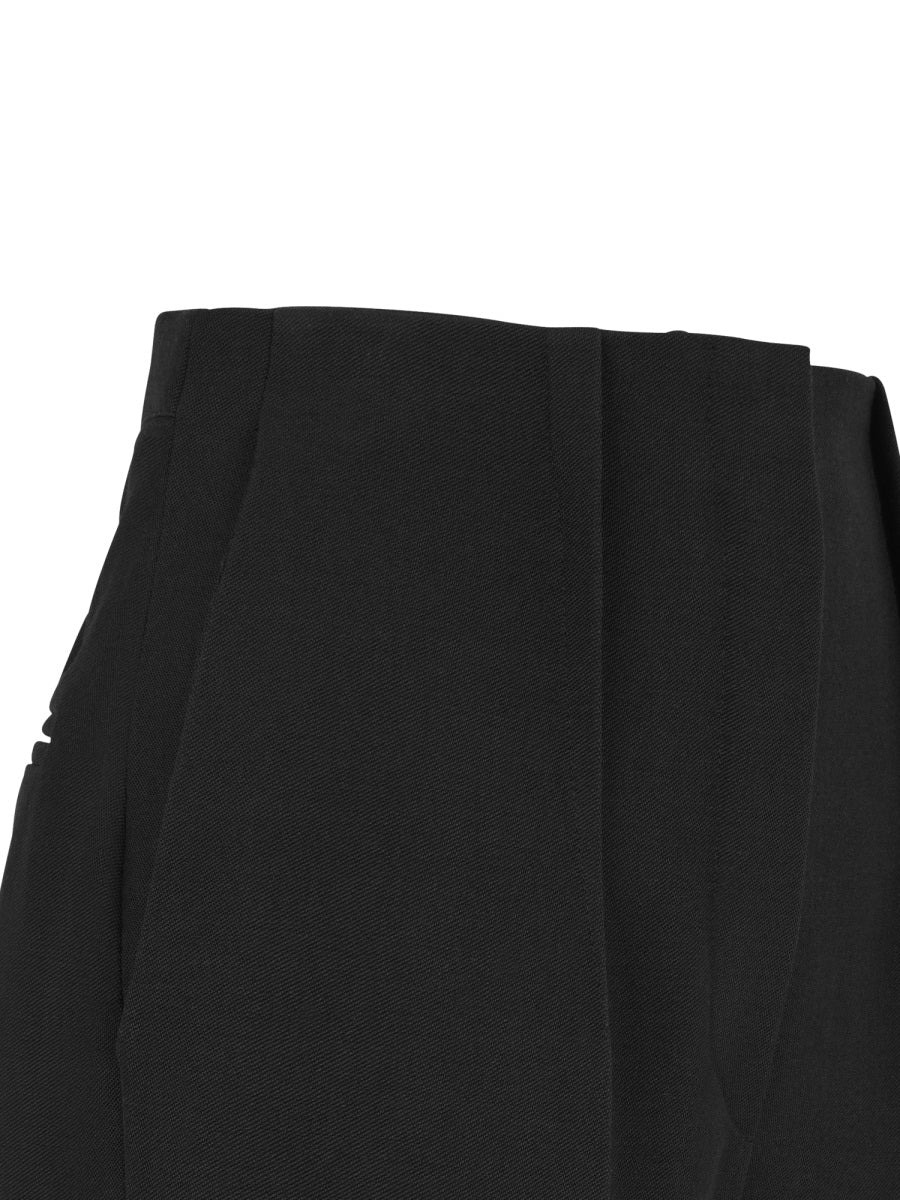 Fendi Women Grain De Poudre Wool Pants - 2