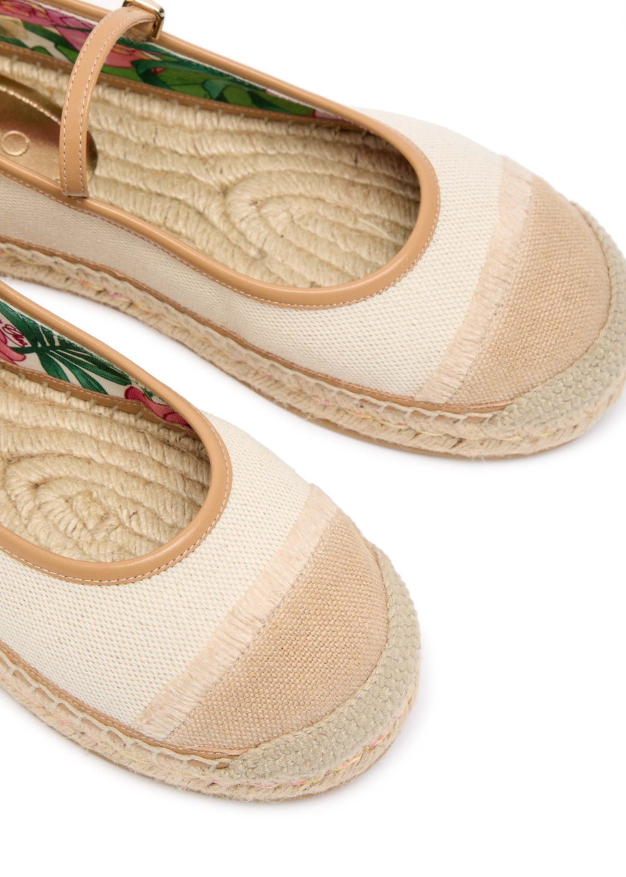 Jimmy Choo Aciel Canvas Espadrille Flats - 3