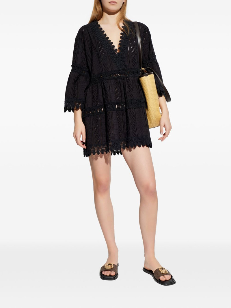 MELISSA ODABASH lace V-neck mini dress outlook