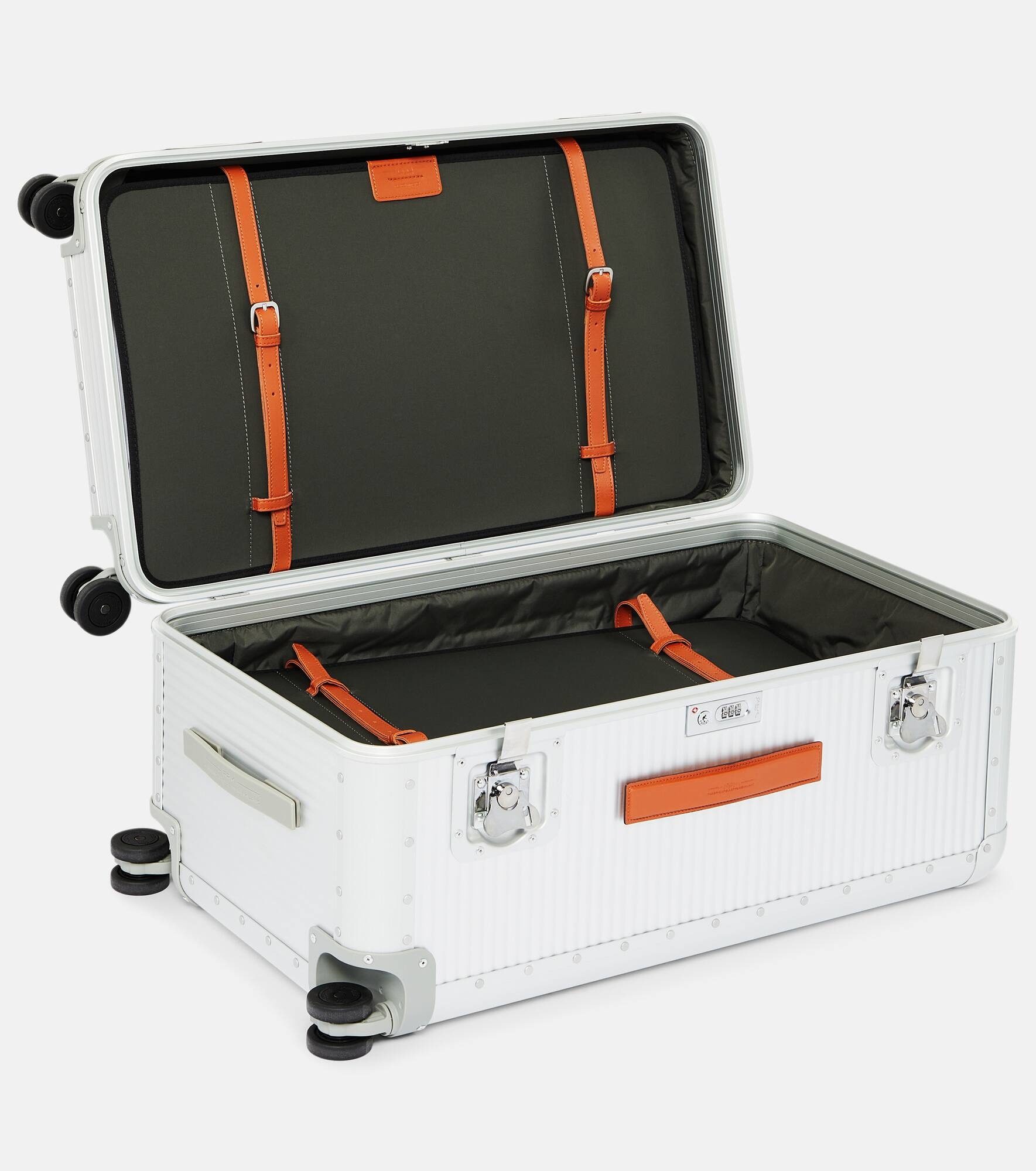 Bank Trunk On Wheels M check-in suitcase - 2