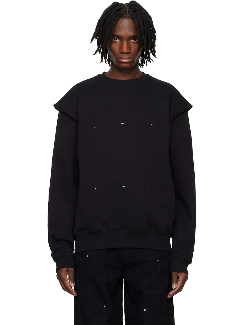 Black Outline Logo Sweatshirt 1