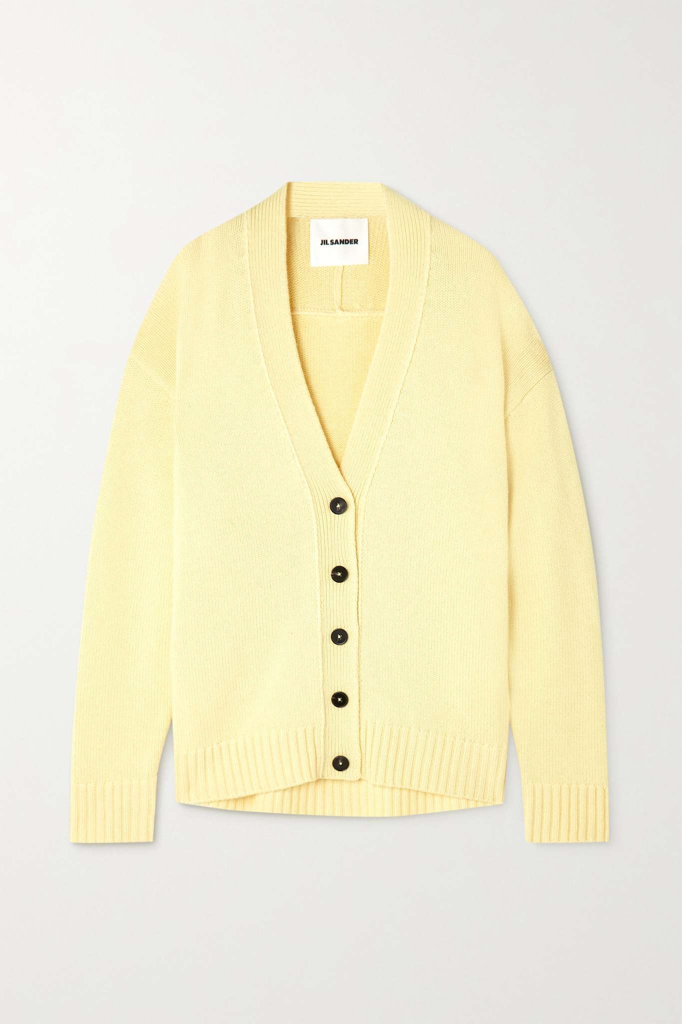 Cashmere-blend cardigan - 1