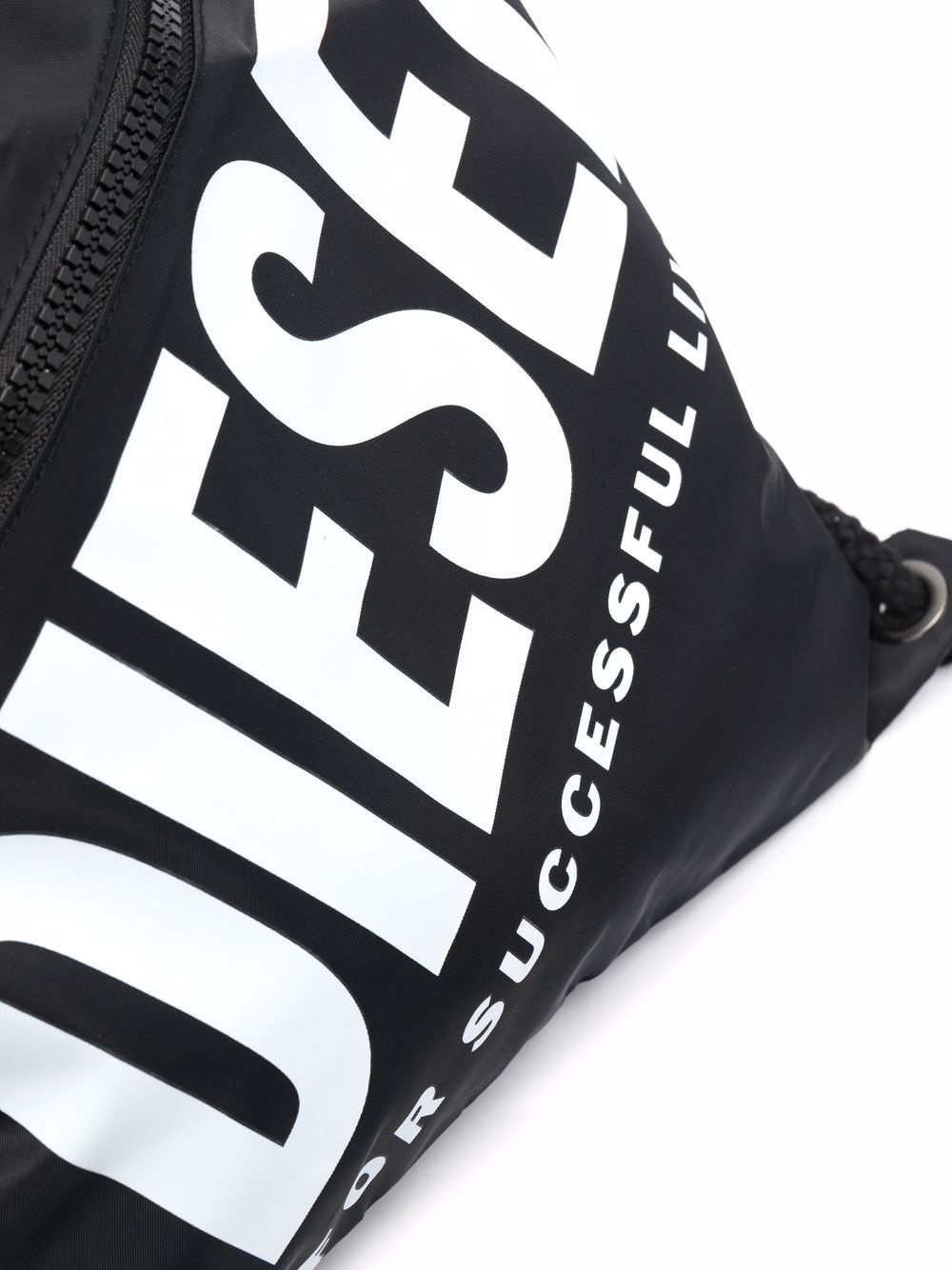 logo-print drawstring bag - 4