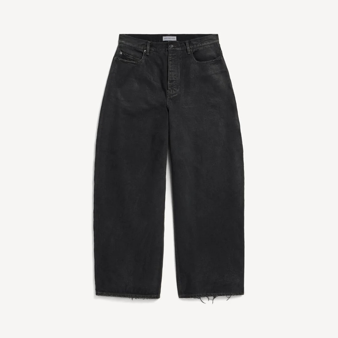 Men's Relaxed Curved Jeans in Vintage Black - 1