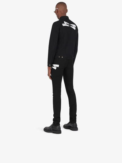 Givenchy GIVENCHY WEBBING SLIM FIT JEANS outlook