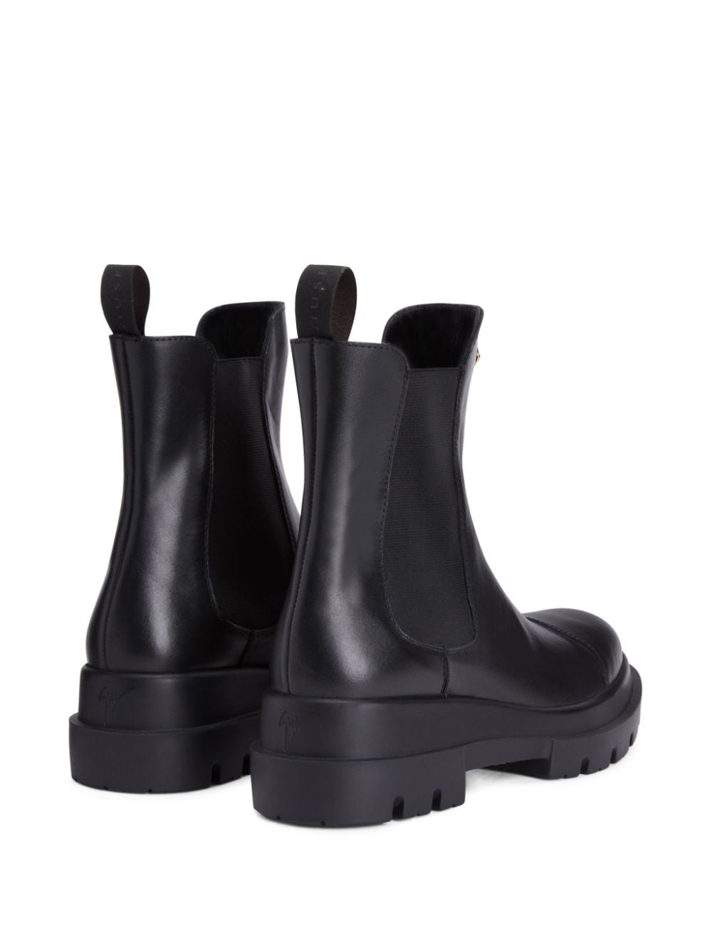 Tankie Beatle logo-plaque boots - 3