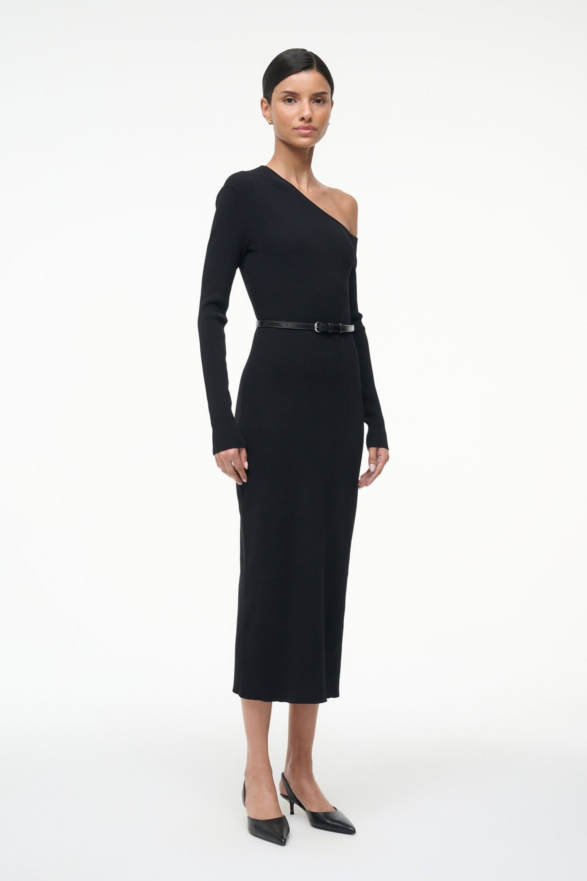 STAUD LOIS DRESS BLACK - 4