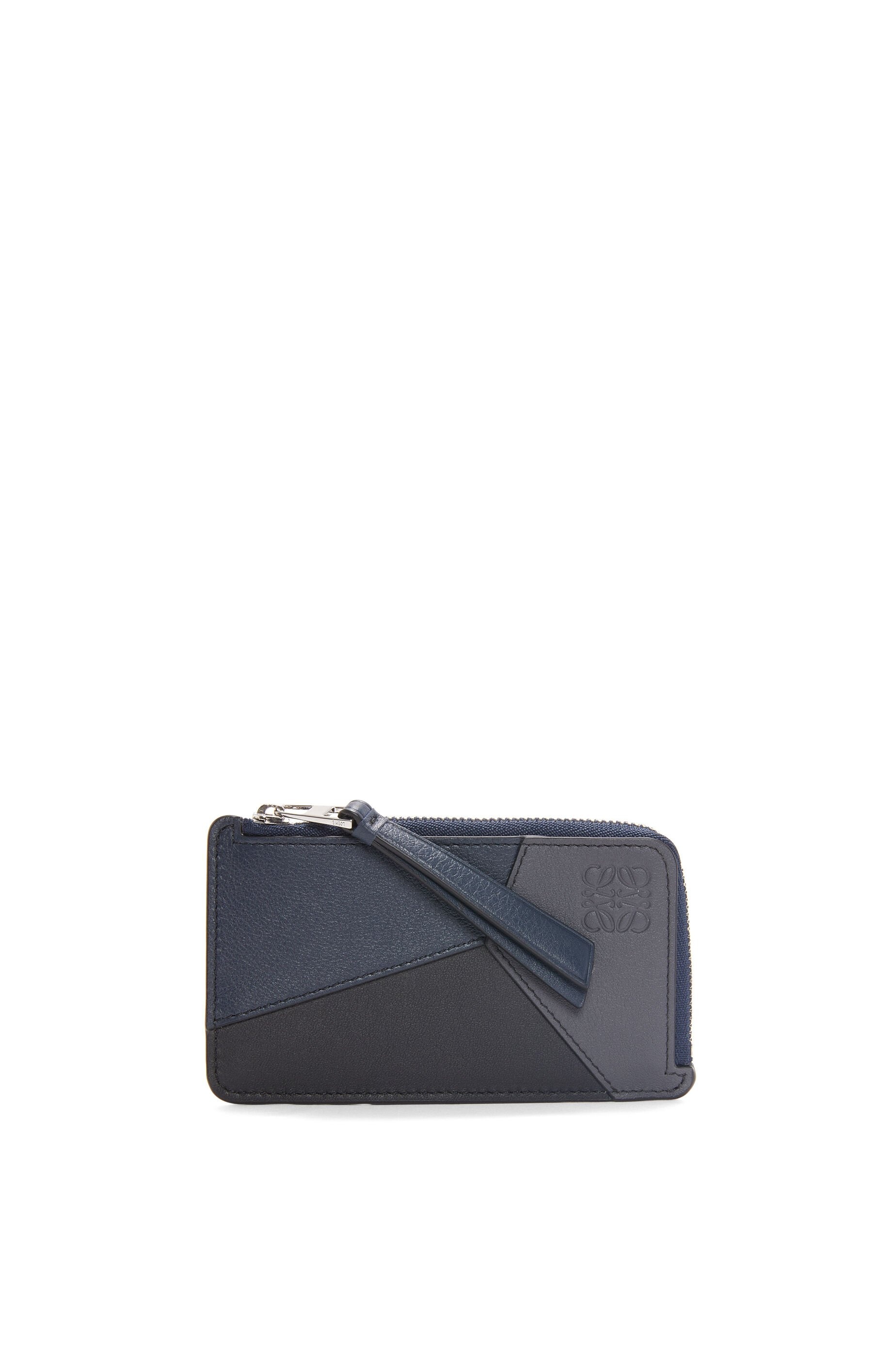 Puzzle coin cardholder in classic calfskin - 1