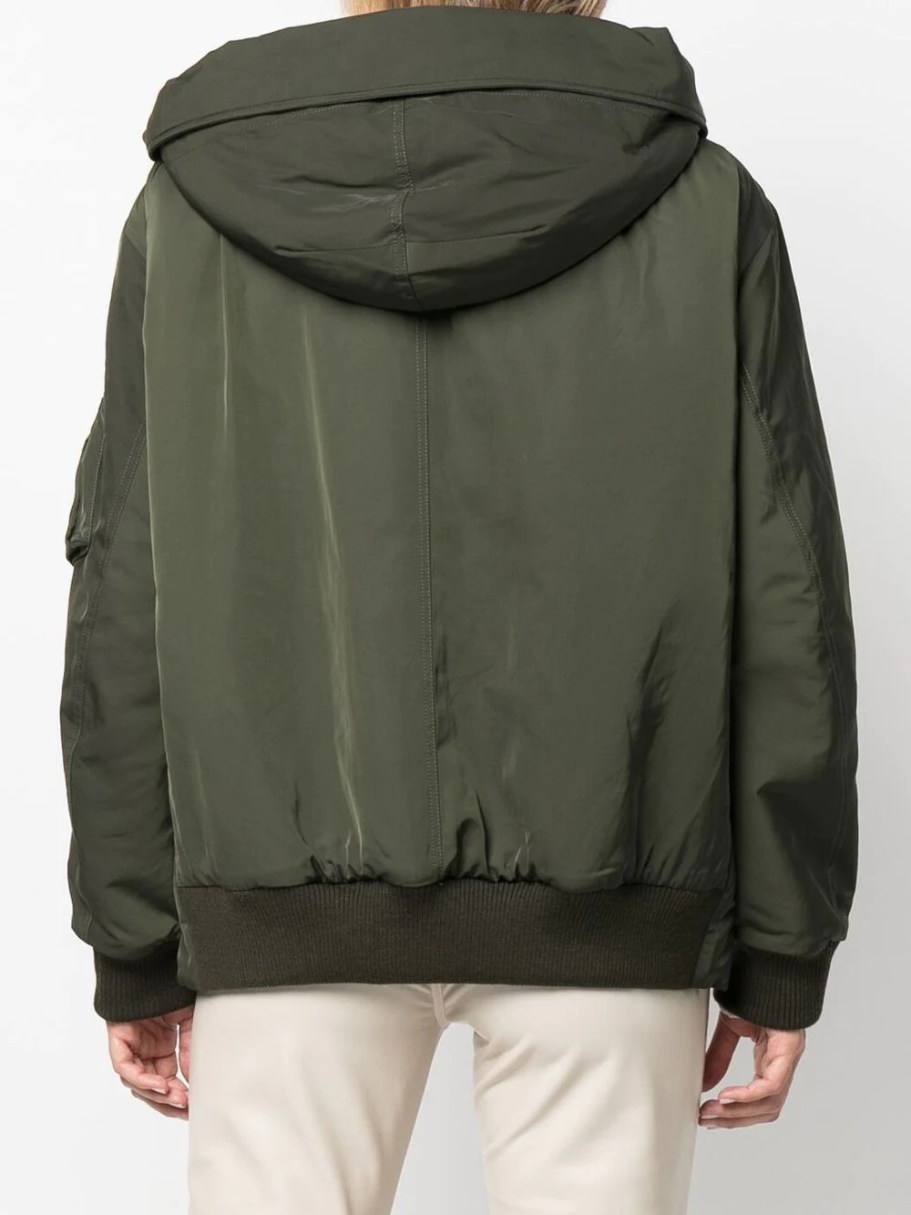 reversible hooded bomber jacket - 4