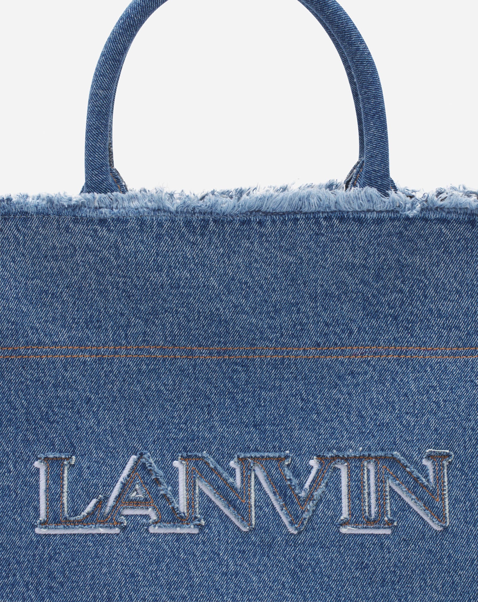 IN&OUT MM TOTE BAG IN DENIM - 5