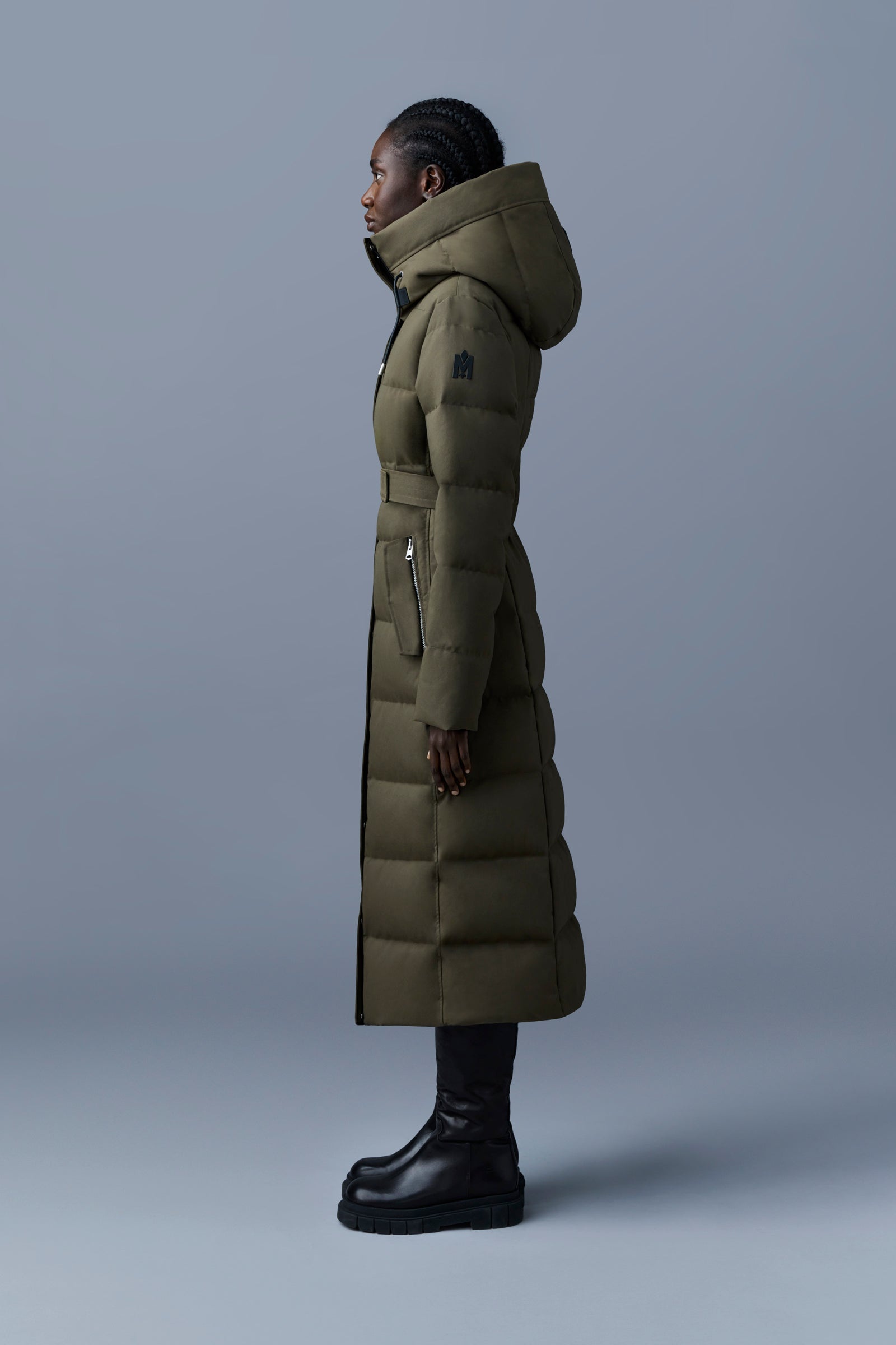 SHYLA 2-in-1 down coat with removable bib - 3