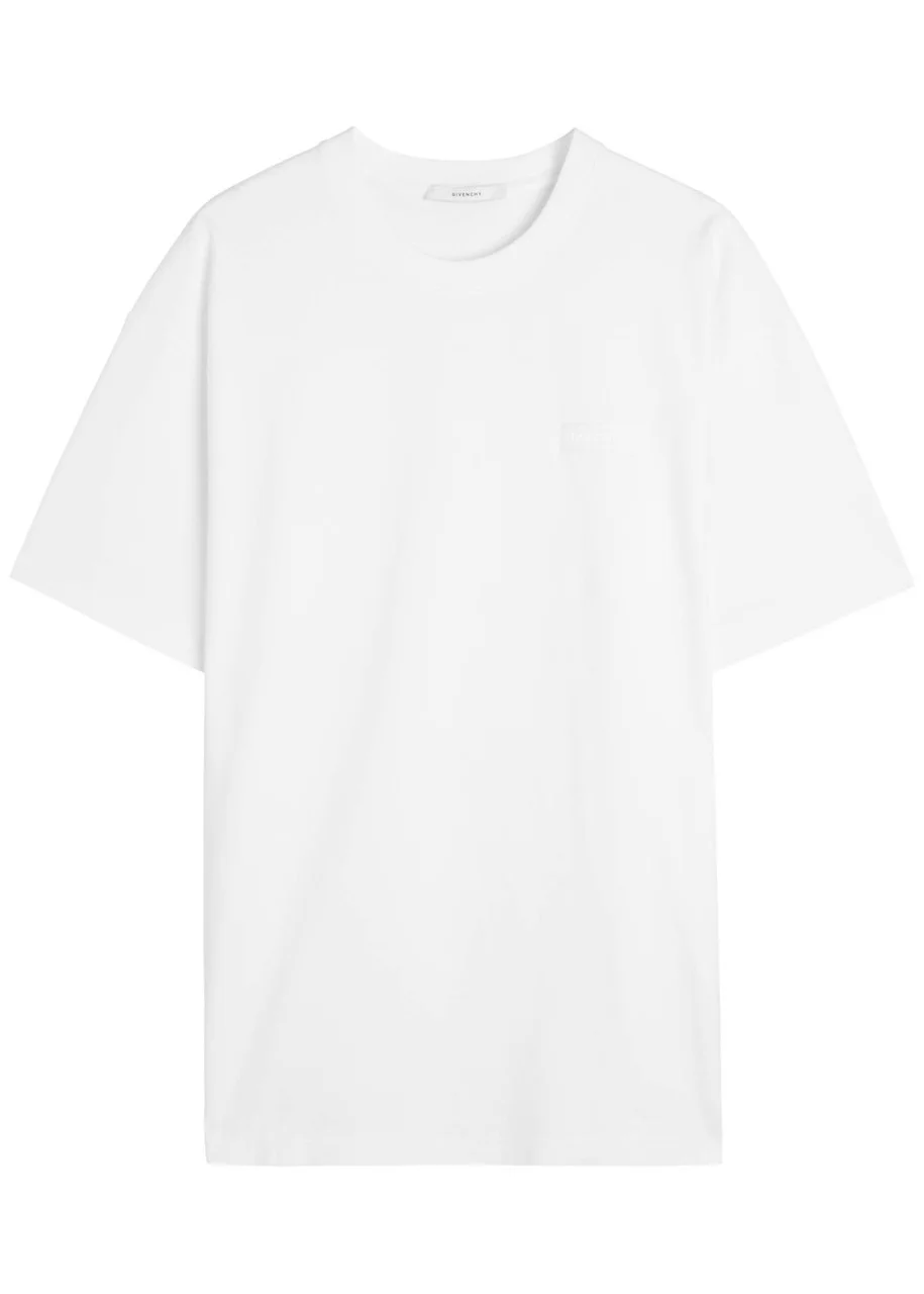 Givenchy Logo Cotton T-shirt - 1