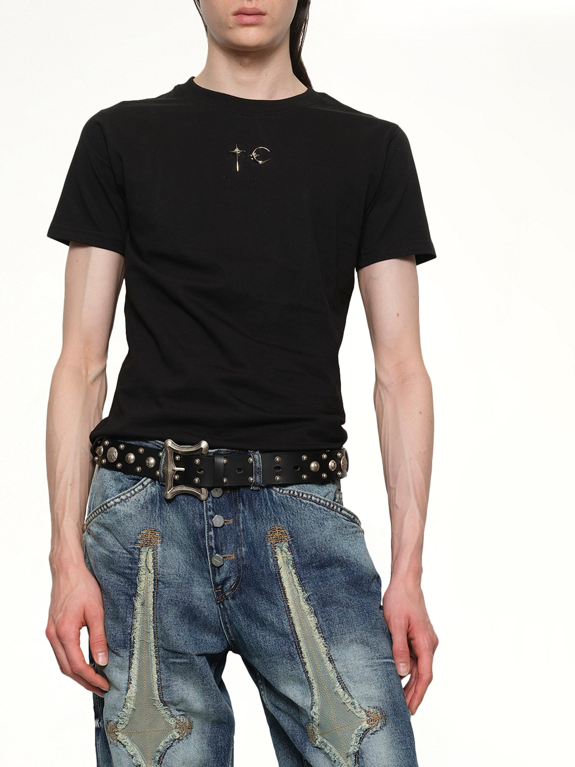 TC Slim T-Shirt in Black - 6
