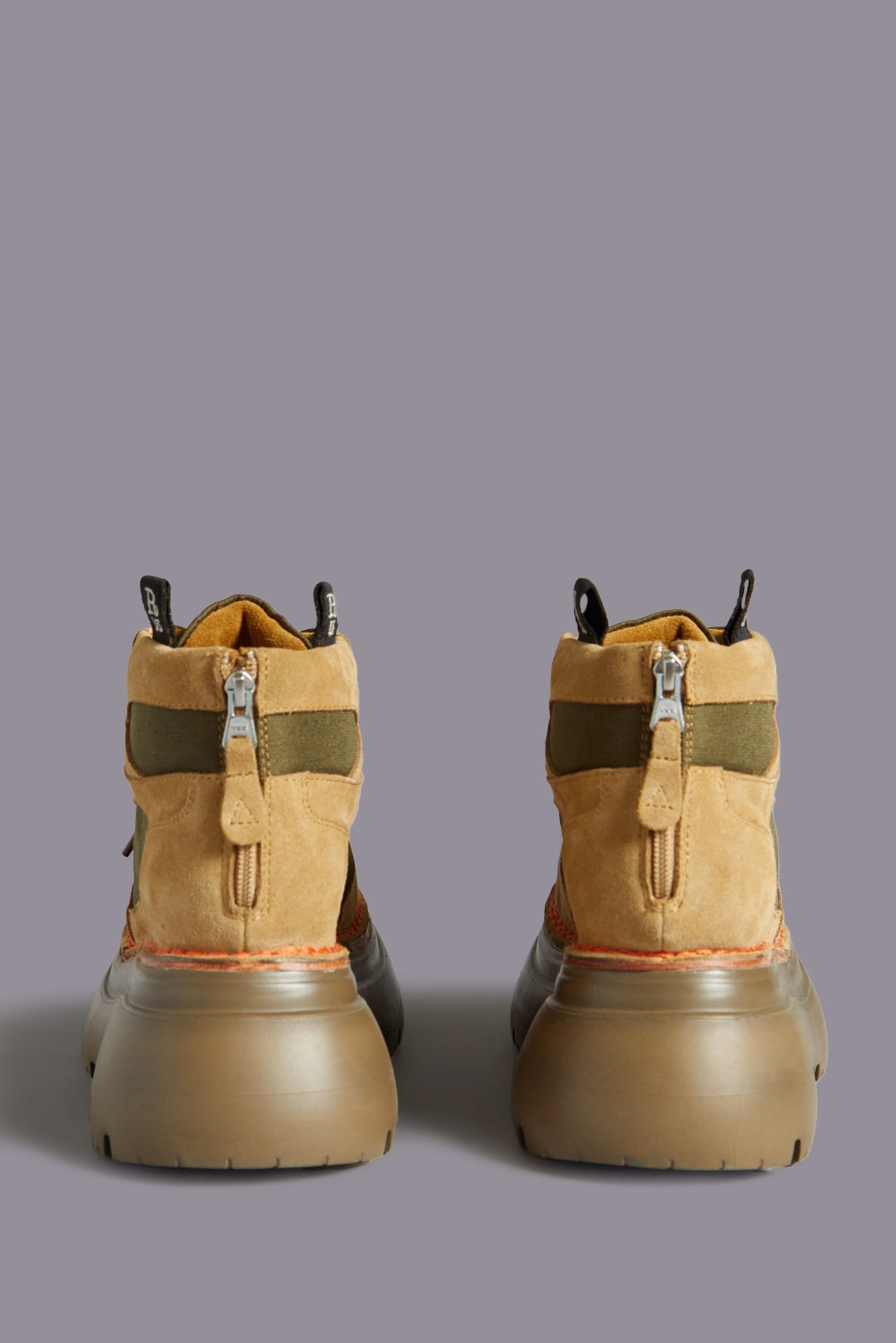 BULKY TRAILBLAZER - BROWN AND OLIVE - 4