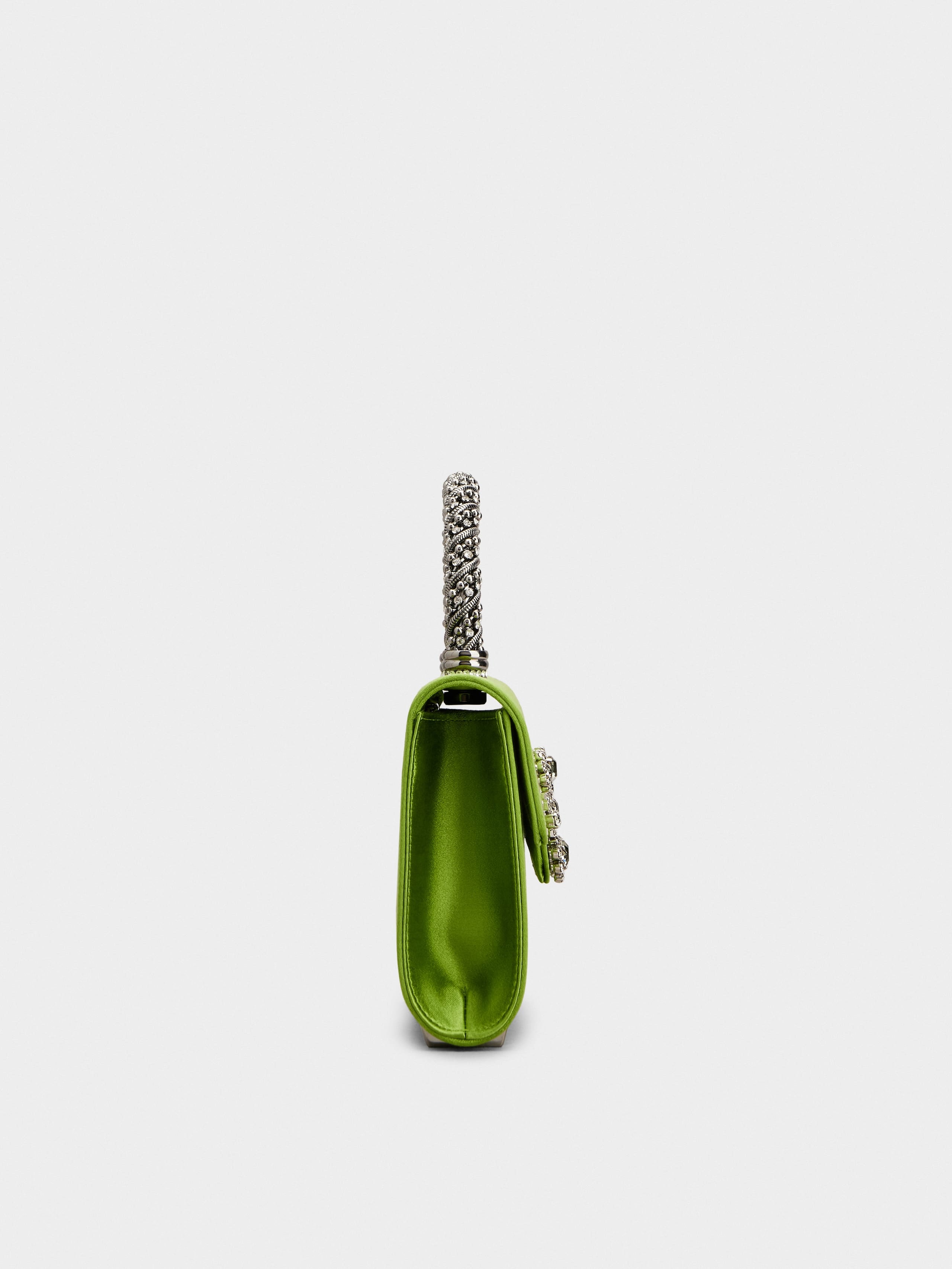 Jewel Efflorescence Mini Bag in satin - 2