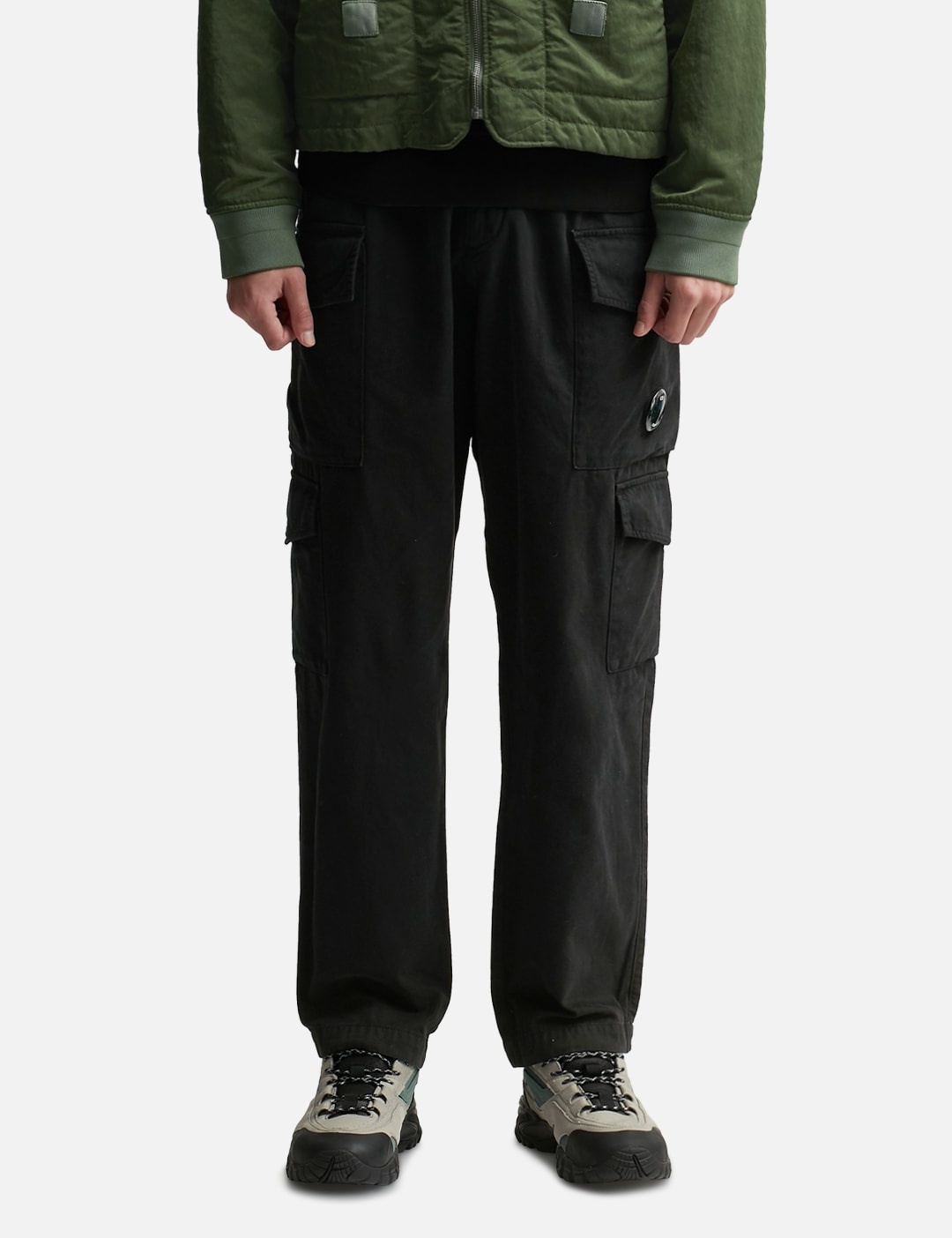 VINTAGE ARMY STRUCTURE REGULAR CARGO PANTS - 3