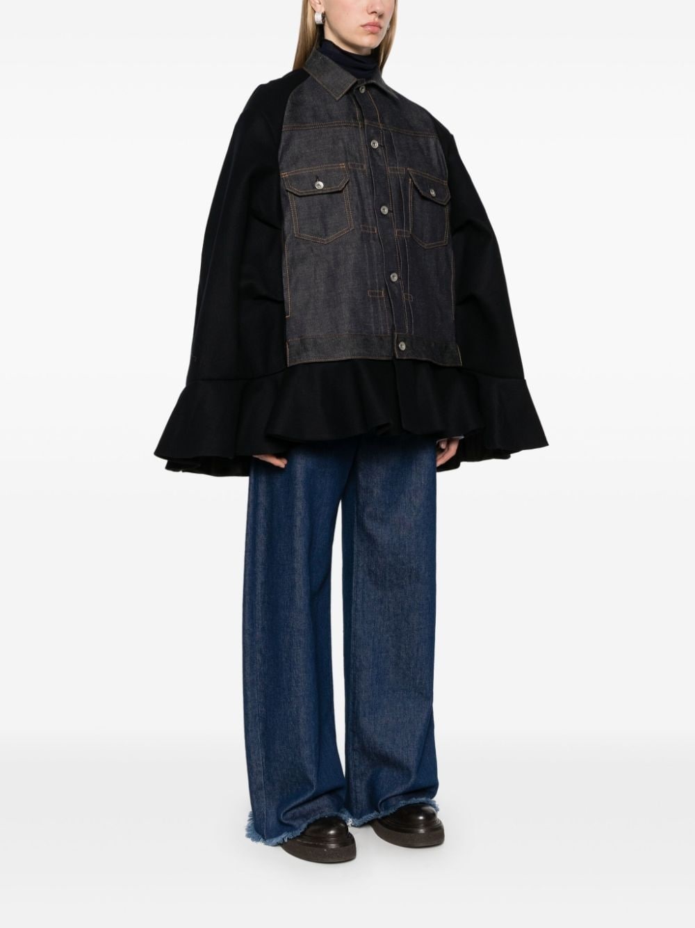 panelled jacket - 3