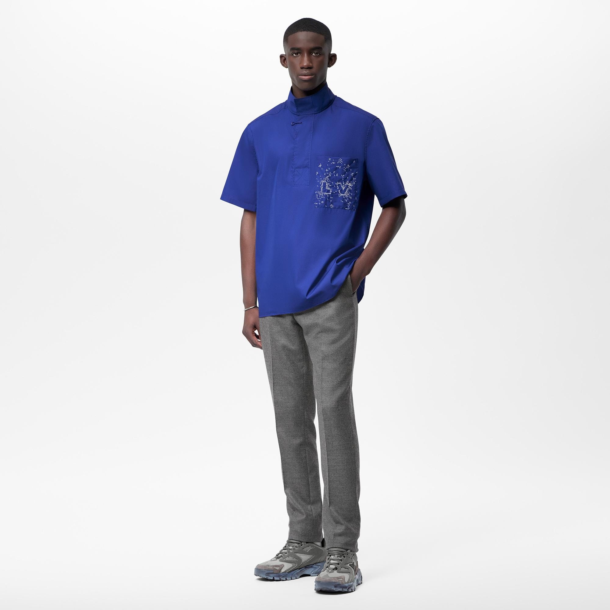 LV Spread Short-Sleeed Regular Shirt - 2