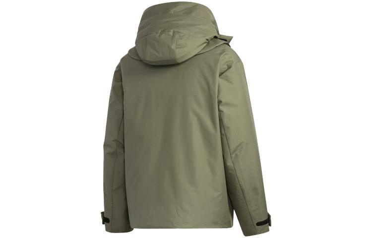 adidas originals Detachable Multiple Pockets Sports Stay Warm Down Jacket Green GT7285 - 2