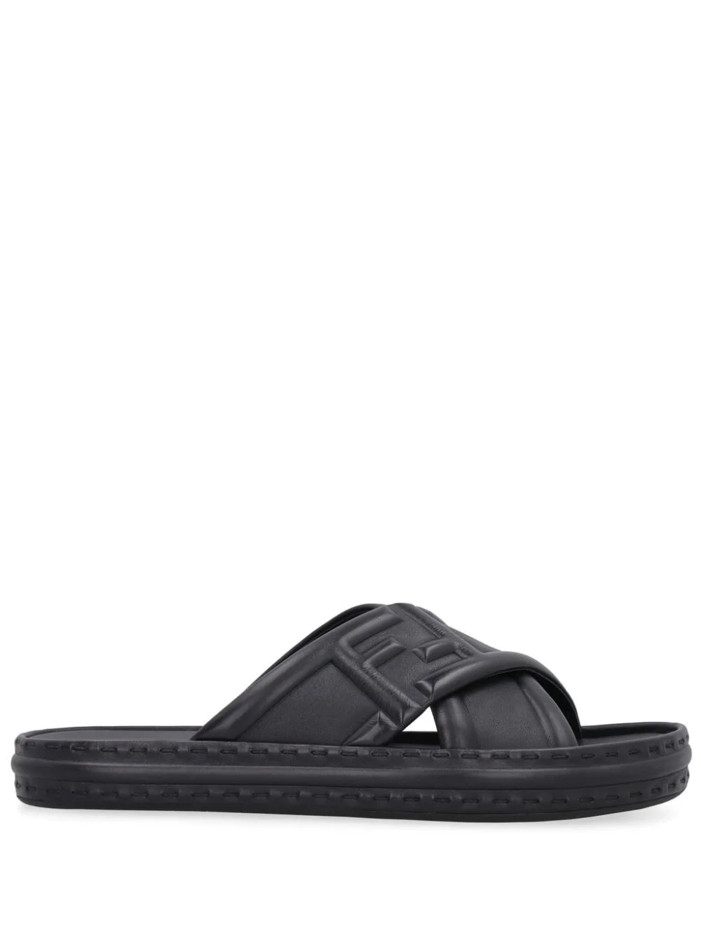 FF logo-embossed slide sandals - 1