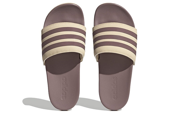(WMNS) adidas Adilette Comfort Slide 'Sand Strata Purple' H03621 - 5