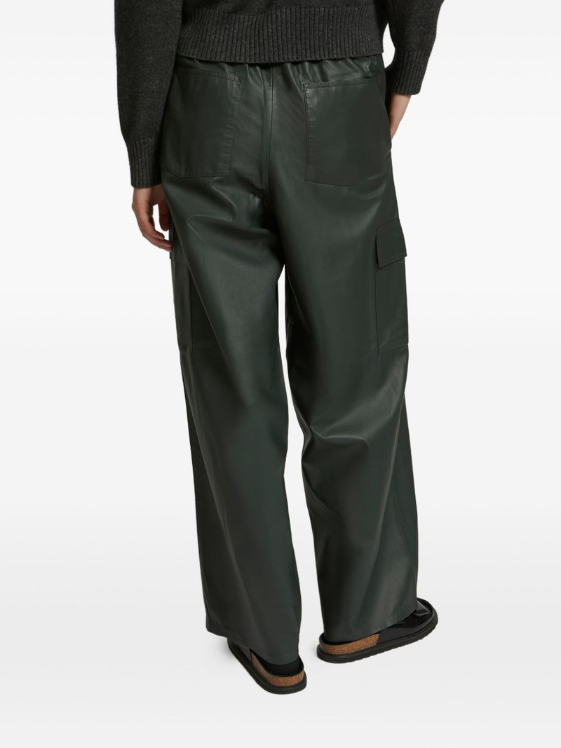 Yves Salomon pleated cargo trousers outlook