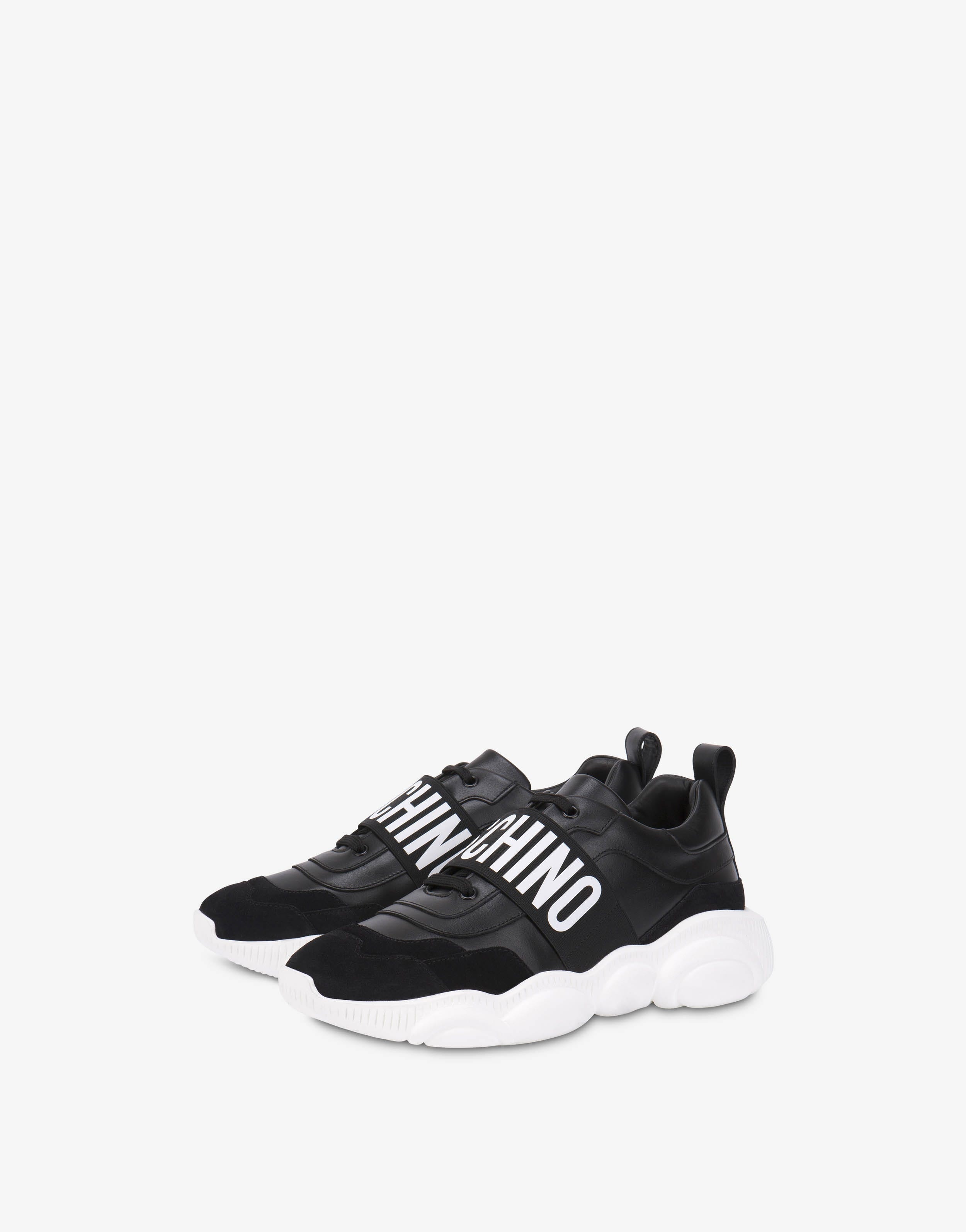 TEDDY SHOES SNEAKERS WITH ELASTIC BAND - 1