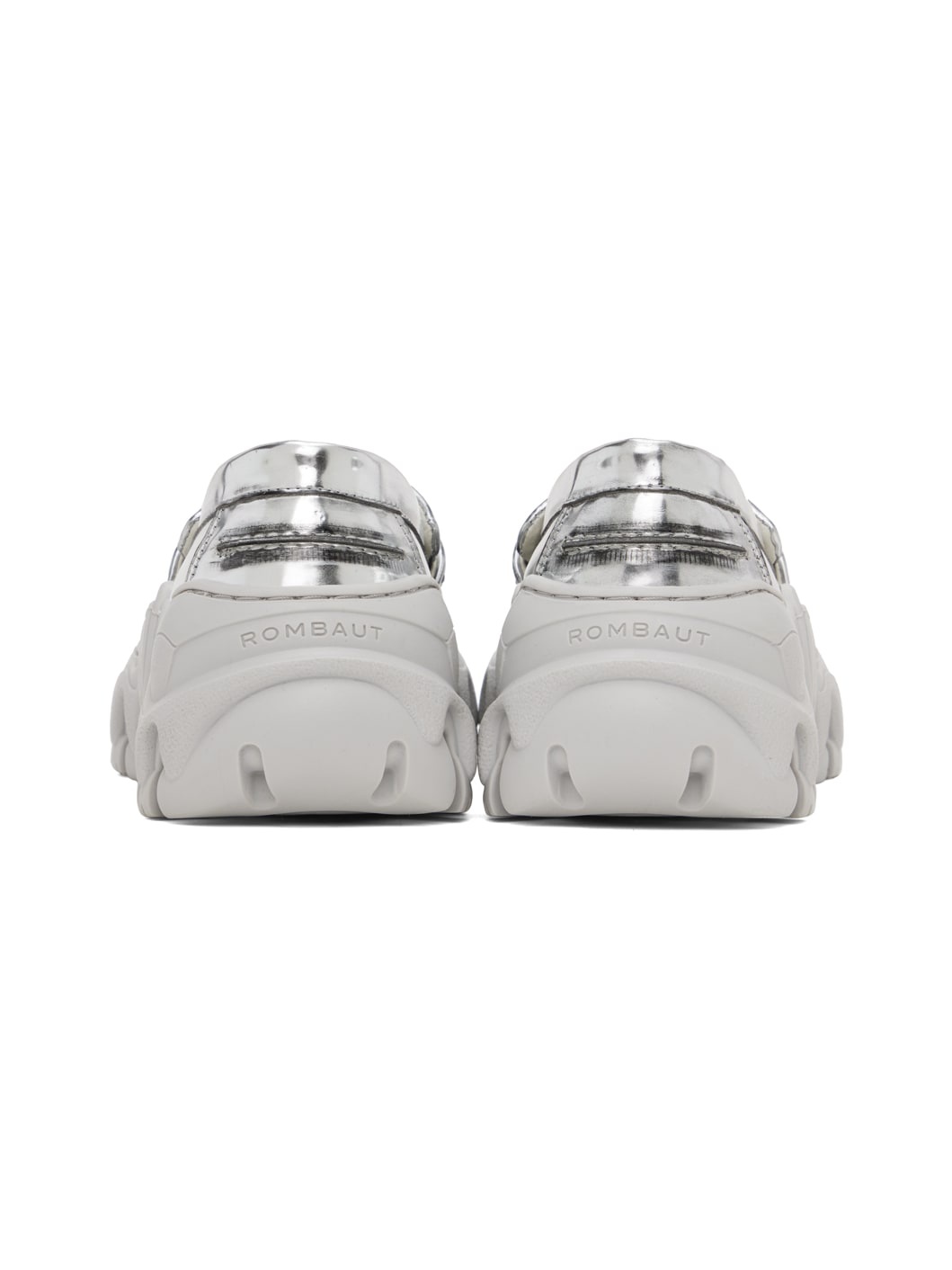 SSENSE Exclusive Silver Boccaccio II Loafers - 2