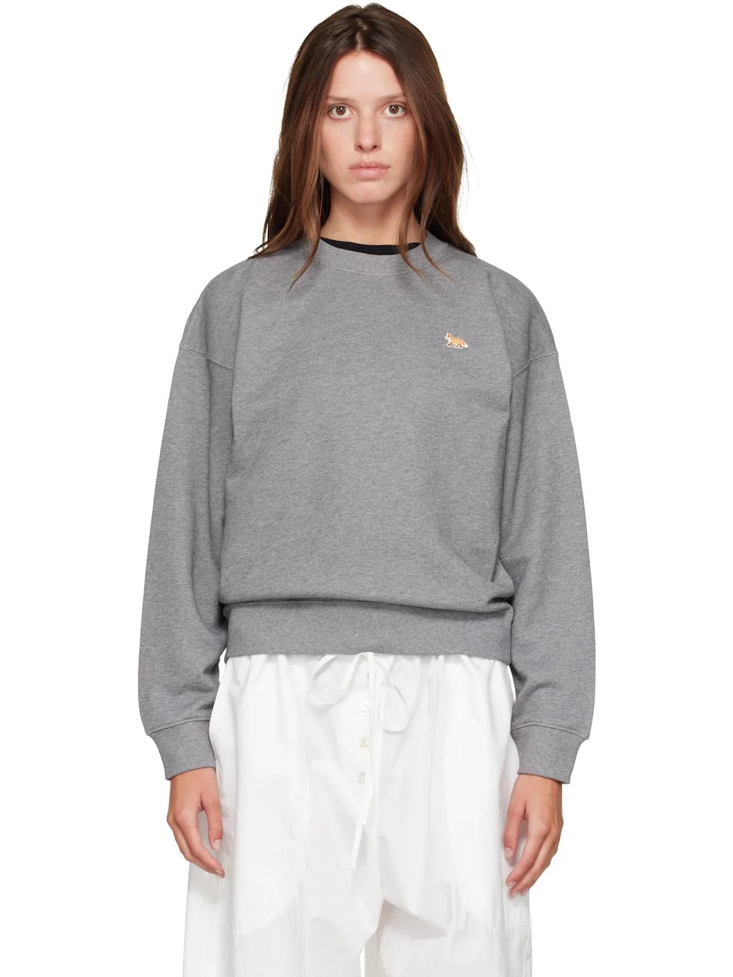 Gray Baby Fox Comfort Sweatshirt - 1