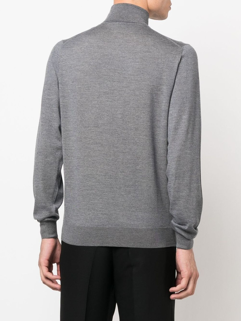 roll-neck long-sleeve jumper 4