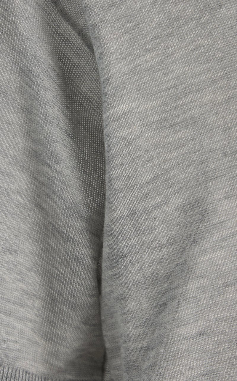 Stretch-Cashmere Top grey 5