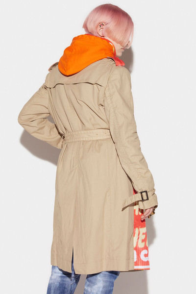 DSQUARED2 VOLCANO TRENCH COAT outlook