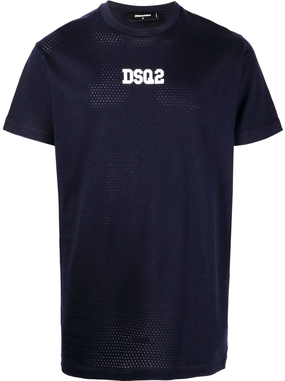 logo-print cotton T-shirt - 1