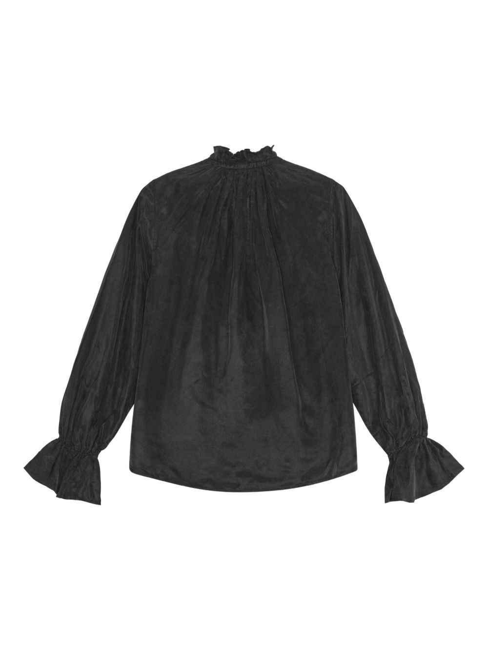 ruffled-collar blouse - 6