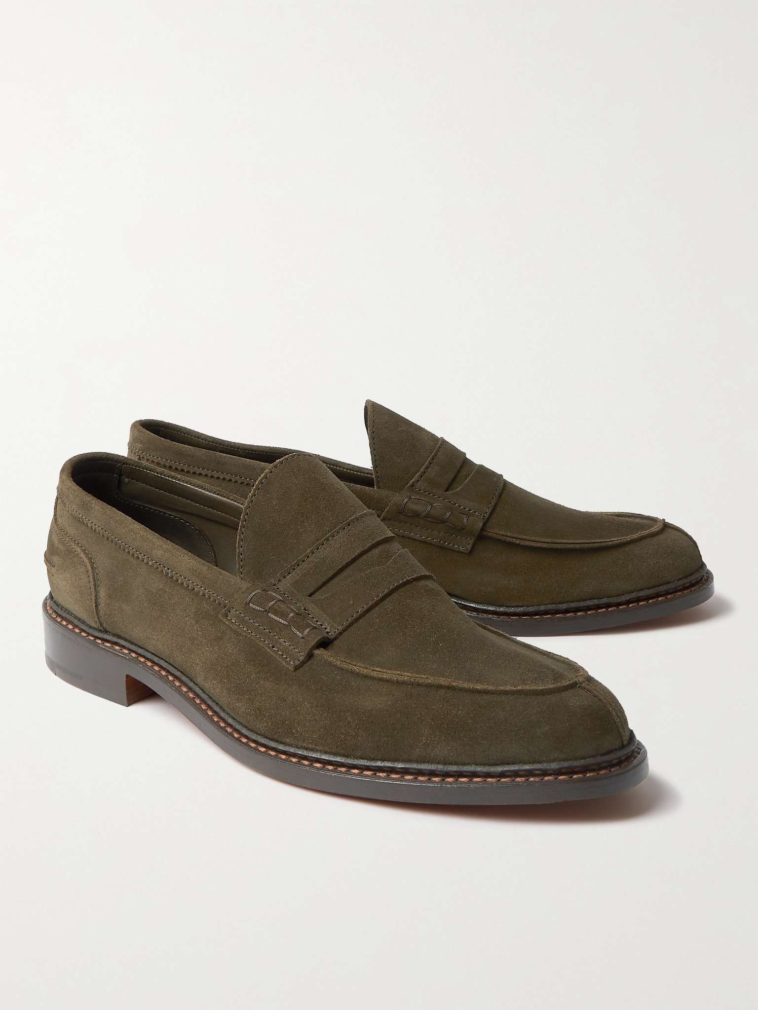 Adam Suede Penny Loafers - 4