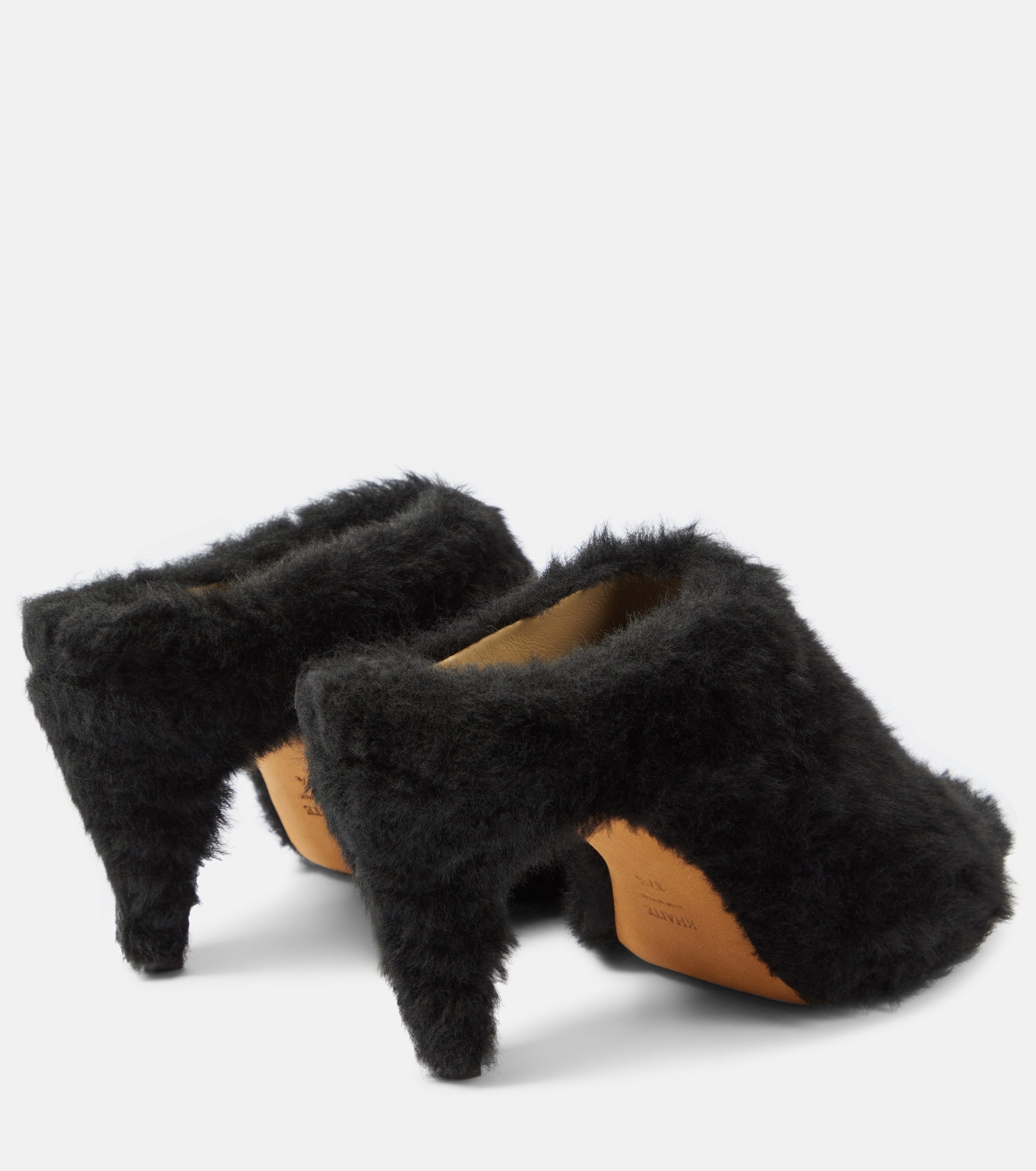 Marion shearling mules - 3