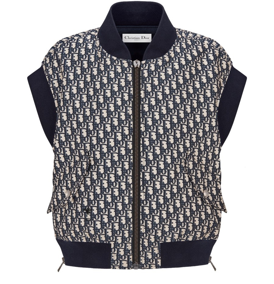 Dior Oblique pattern waistcoat - 1