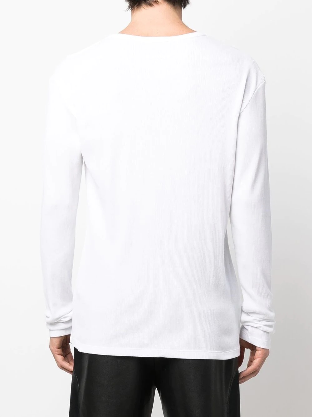 cut-out long-sleeve T-shirt - 4