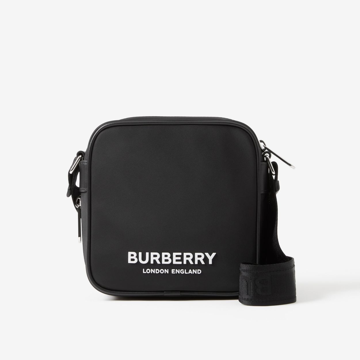 Logo Print Nylon Square Paddy Bag - 1