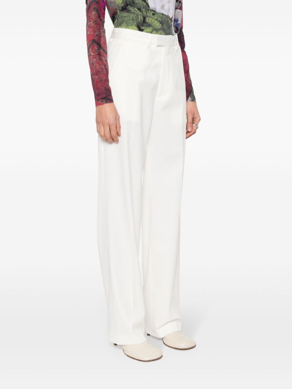 high-waist tailored trousers - 3
