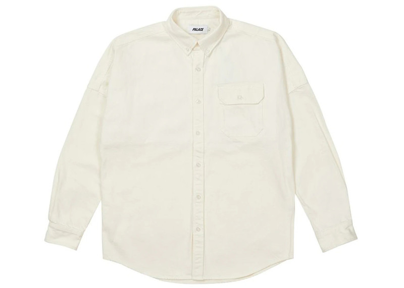 PALACE Palace Denim Bossy Shirt White outlook