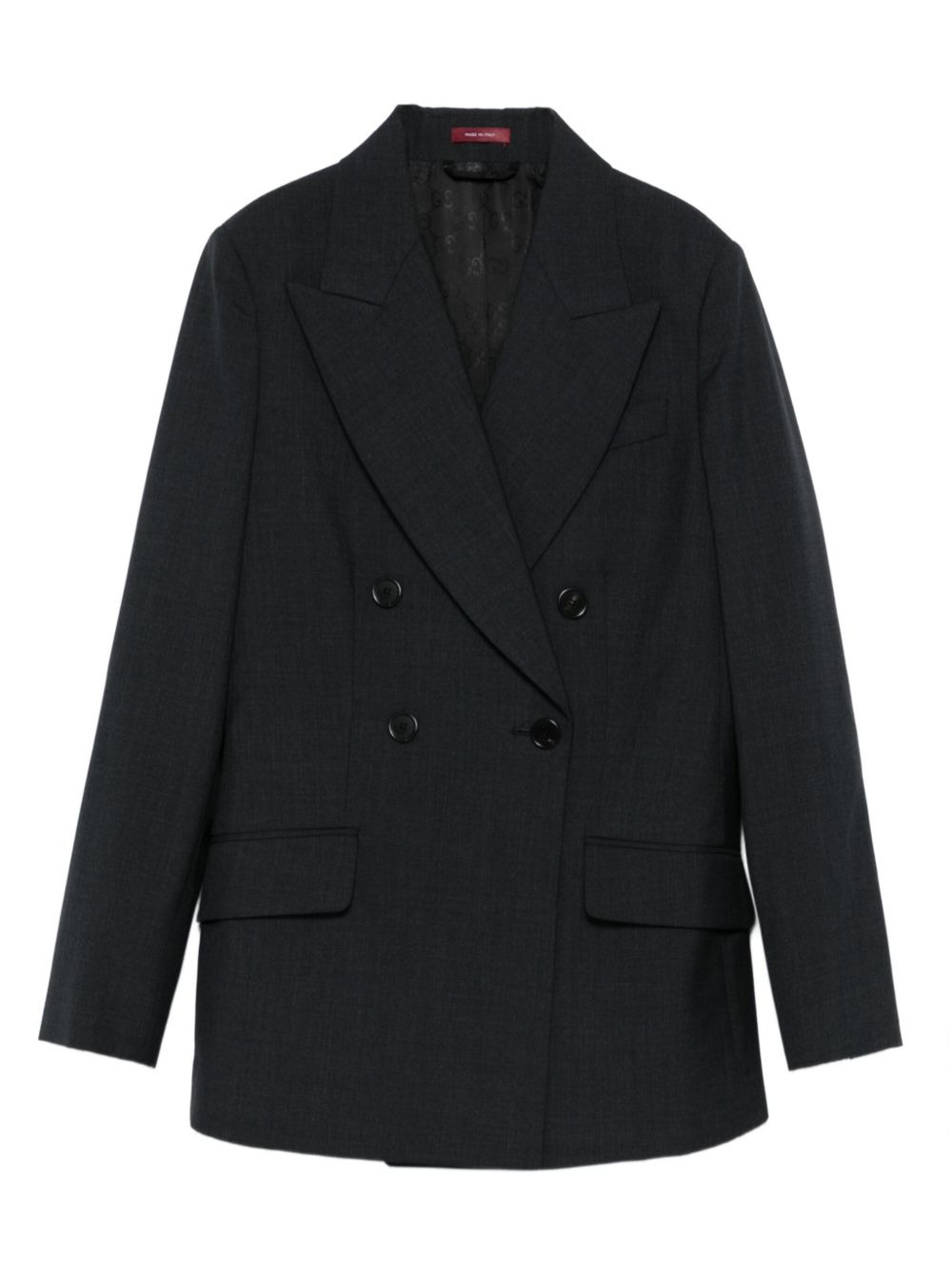notched-lapels blazer - 1