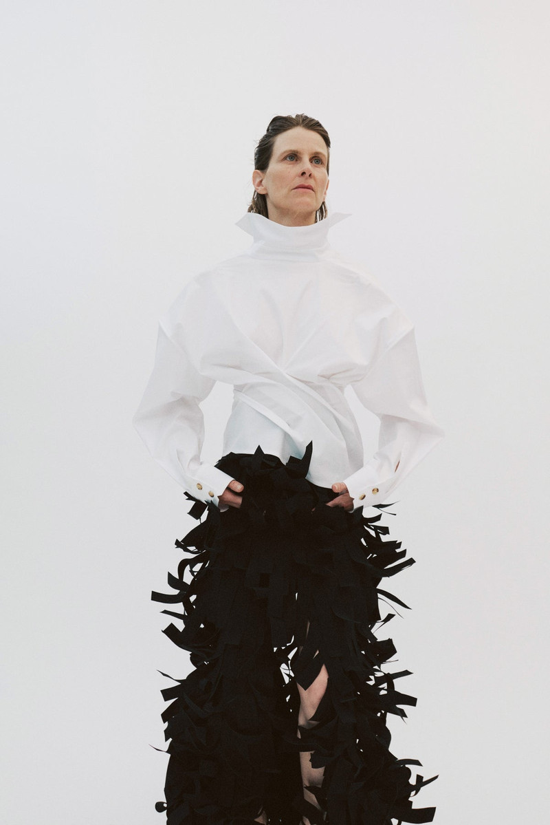 MULTI RECTANGLE SKIRT BLACK 17