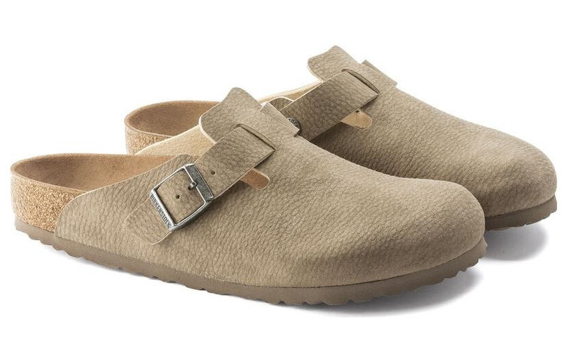 Birkenstock 보스턴 Synthetik 'Desert Dust Gray Taupe' 1023196 4
