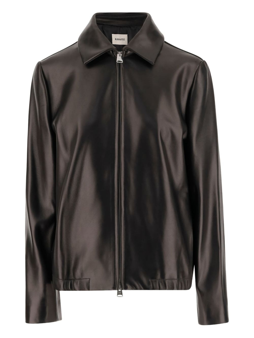Jackson zip-front leather jacket - 1