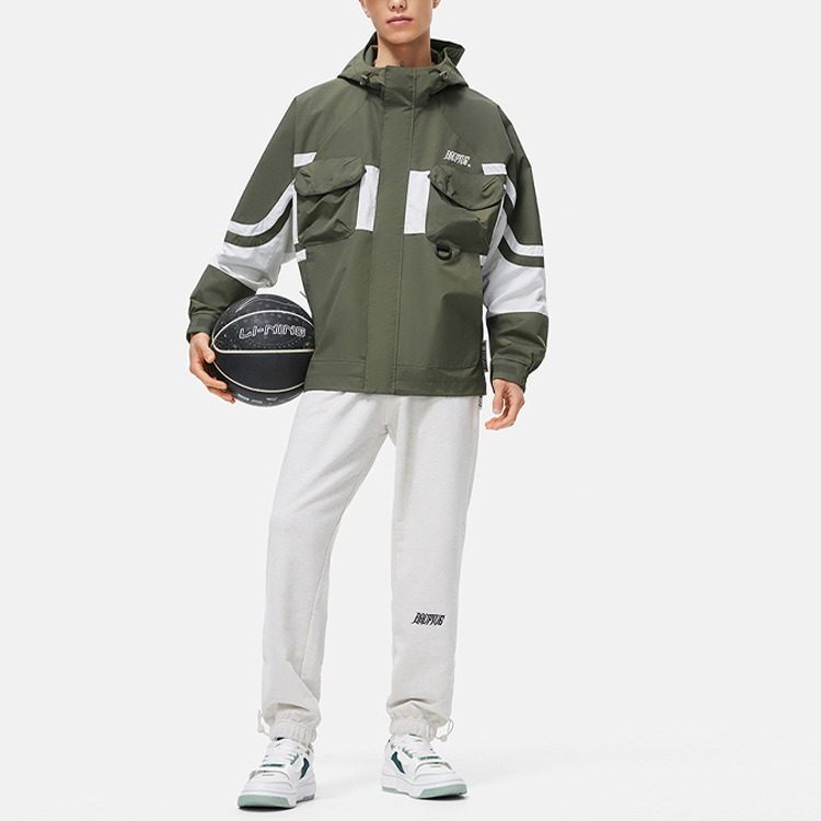 Li-Ning BadFive Windbreaker 'Olive Green' AFDT055-1 - 2