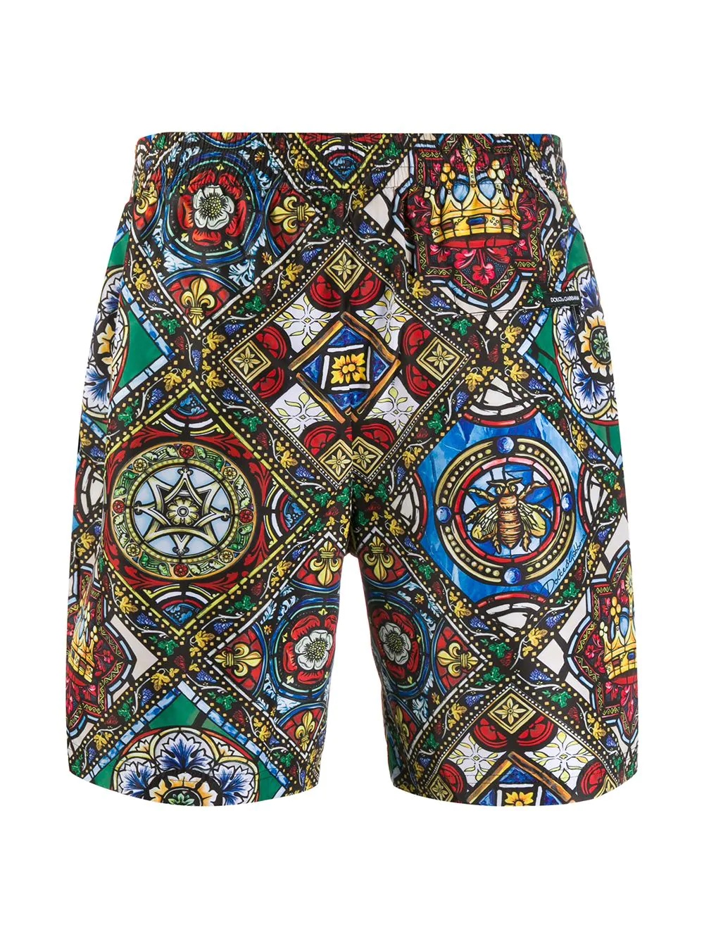 stained glass window swim trunks - 2