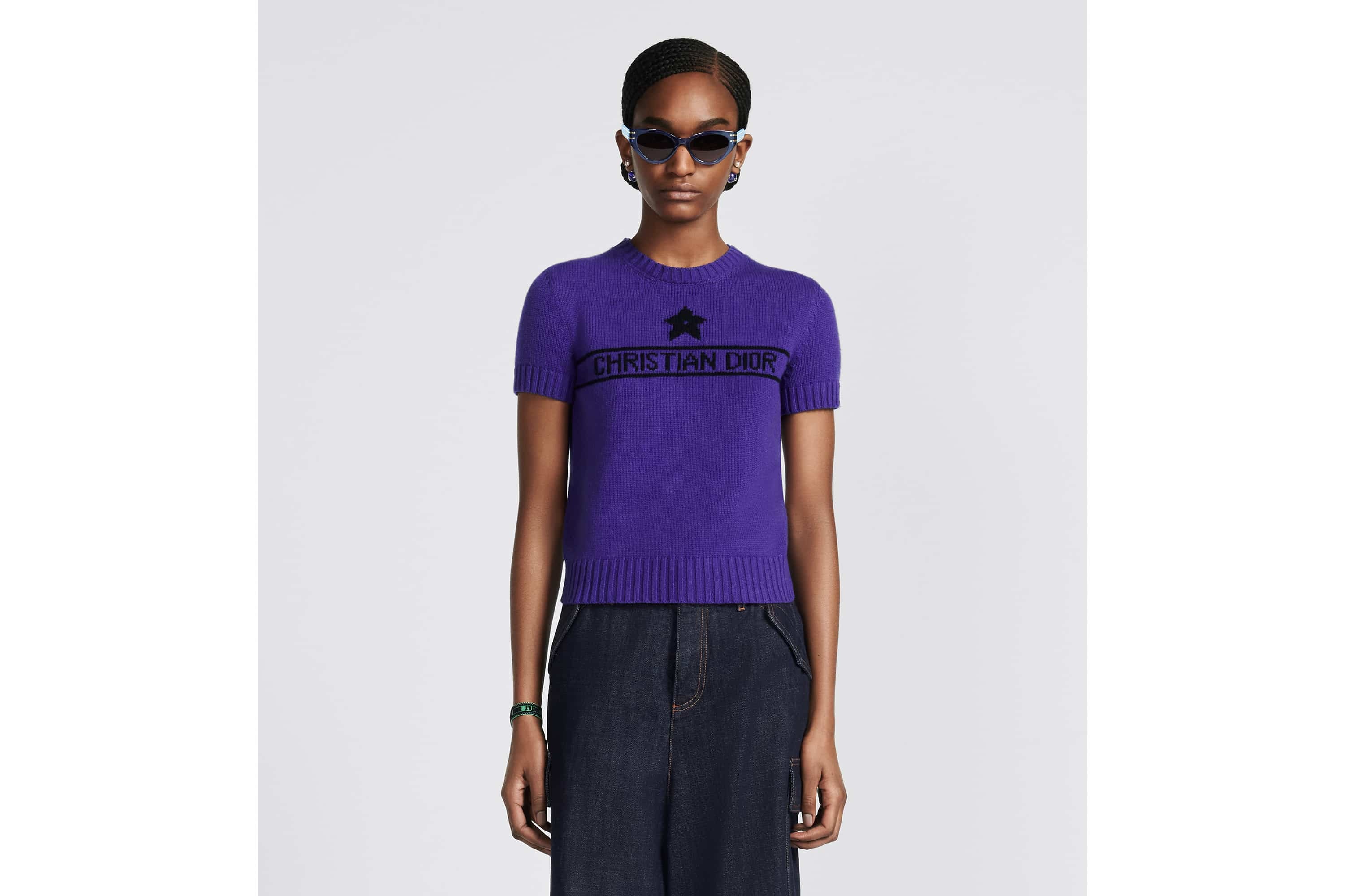 Short-Sleeved Sweater - 4