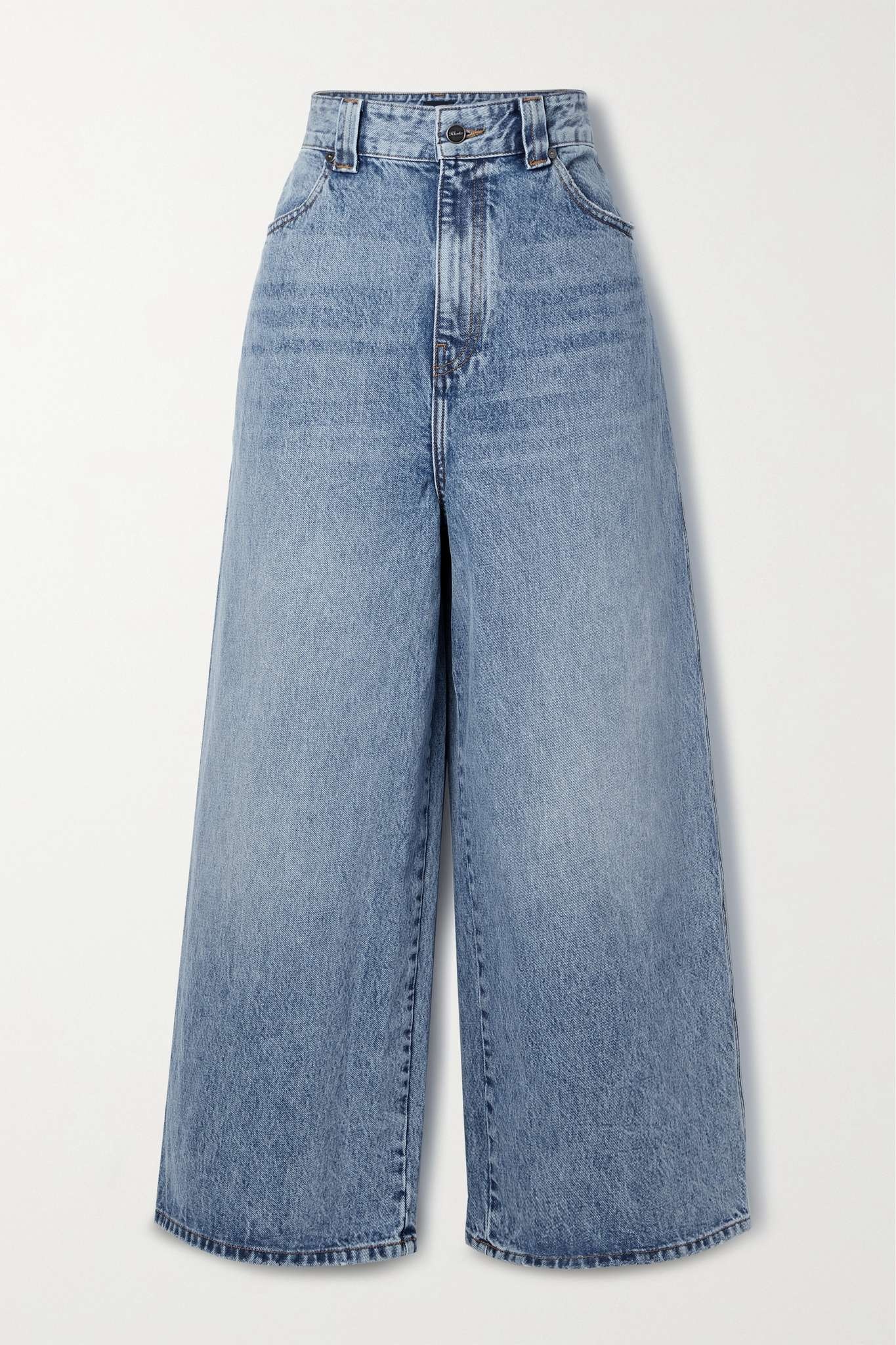 Rapton high-rise wide-leg jeans - 1
